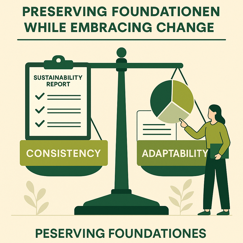 Sustainability reporting challenge