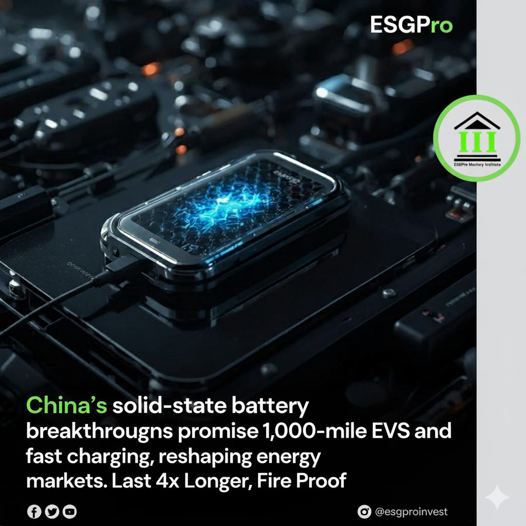 Solid state battery - china tech