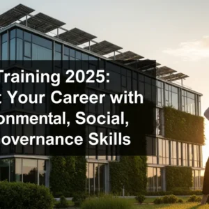 What’s new in ESG training for 2025 and how can it help your career?
