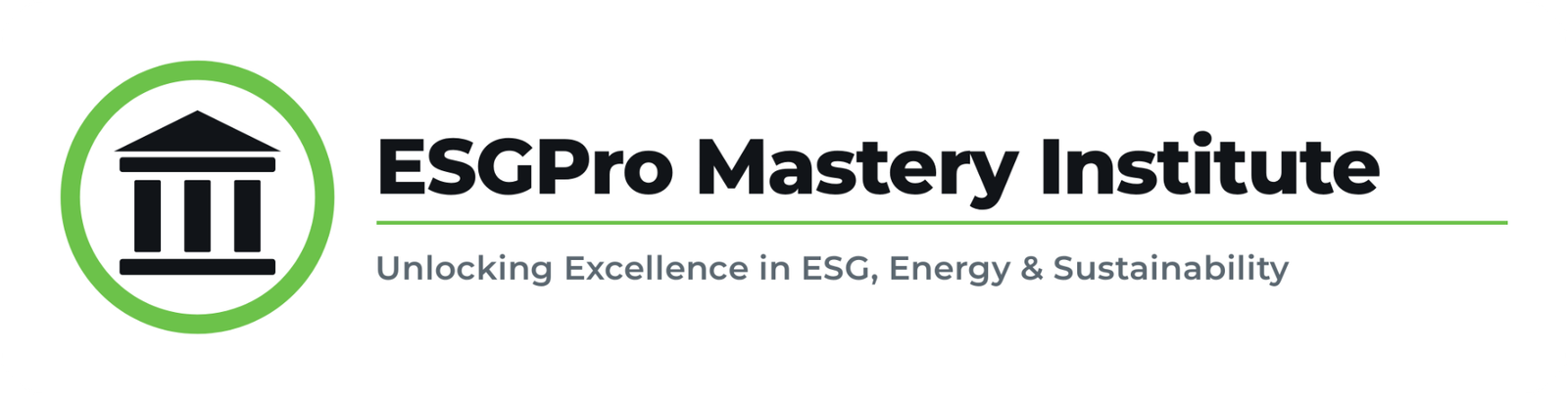 ESGPro Mastery Institute logo